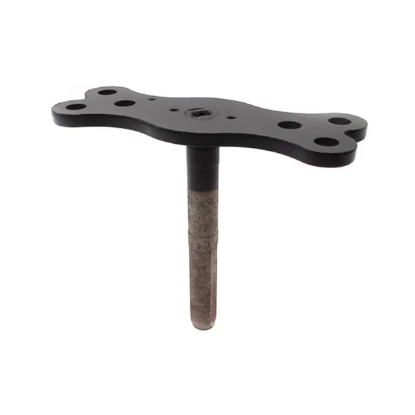 Té de fourche UrbanGlide E-Cross Pro, platine en os et pivot de direction en acier brut