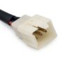 Connecteur blanc à six broches du testeur, côté mâle Connecteur blanc à six broches du testeur, côté mâle