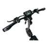 Poste de pilotage de la Teverun Fighter Supreme 7260R : commodo, leviers hydrauliques et badge NFC Poste de pilotage de la Teverun Fighter Supreme 7260R : commodo, leviers hydrauliques et badge NFC
