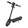 Teverun Fighter Supreme 7260R — trottinette électrique noire vue de trois quarts avant Teverun Fighter Supreme 7260R — trottinette électrique noire vue de trois quarts avant