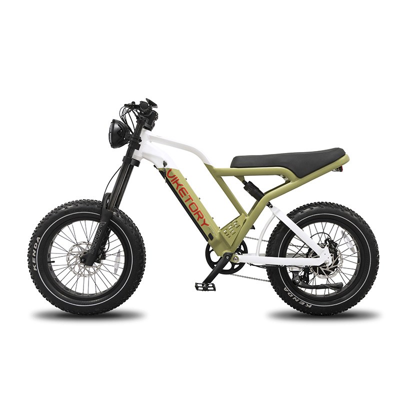 Viketory Commando — fat bike électrique, vue de profil côté droit