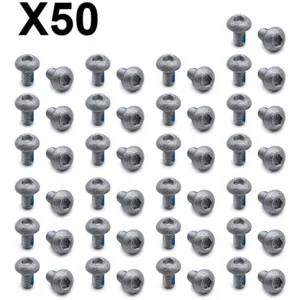 Vis de disque de frein M5 × 10 mm six pans creux à frein-filet — lot de 50