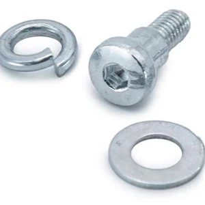 Vis épaulée de jante arrière — lot de 10 vis zinguées de 18 mm sous tête