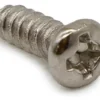 Vis autotaraudeuse inox de trois quarts, pointe et filetage à pas large Vis autotaraudeuse inox de trois quarts, pointe et filetage à pas large