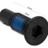 Plan coté de la vis : 16 mm sous tête et 9 mm de partie filetée, dépôt bleu de frein filet sur le filetage.