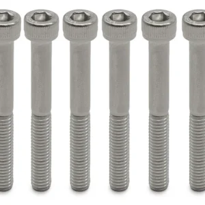 Vis de potence à tête cylindrique six pans creux — acier — M6 × 49 mm, lot de 6
