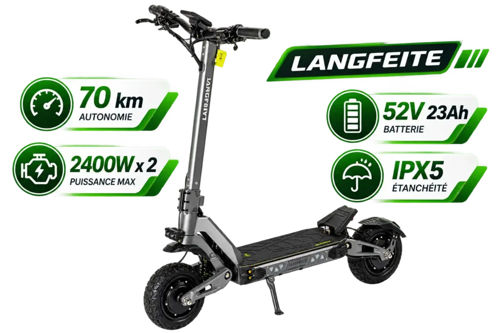 Trottinette Langfeite GT2 Mini Dual