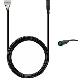 Câble bus Xiaomi Electric Scooter 6 Lite — connecteur rond à bague verte côté display