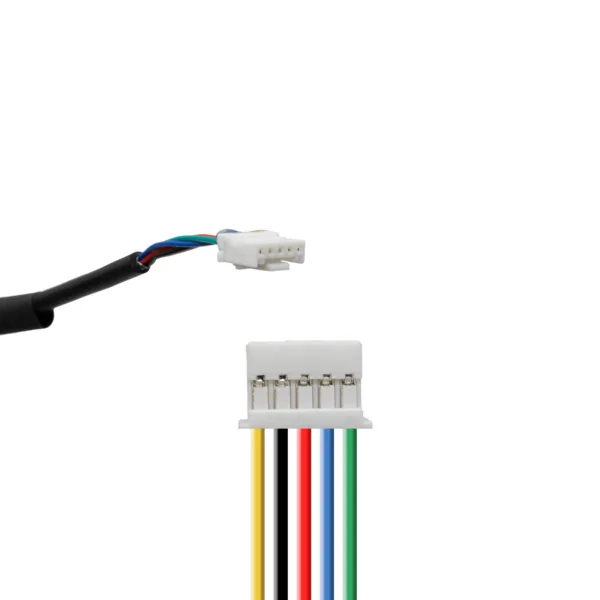 Boîtier blanc rectangulaire à cinq positions du câble bus Xiaomi Electric Scooter 6 Lite