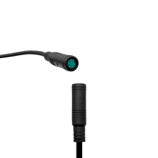 Connecteur rond étanche noir à bague verte/turquoise du câble bus Xiaomi Electric Scooter 6 Lite