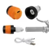 Collerette du clignotant, vis de fixation et câble de charge USB-C fourni Collerette du clignotant, vis de fixation et câble de charge USB-C fourni