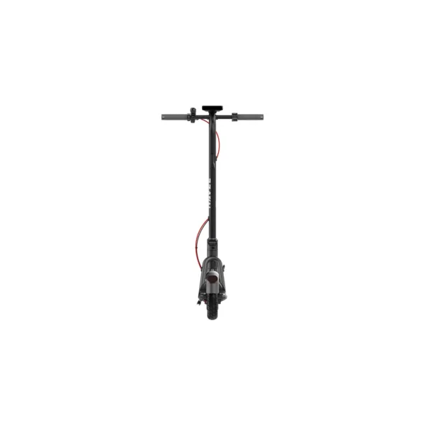 NAVEE V45i — vue de face sur la roue avant et le guidon NAVEE V45i — vue de face sur la roue avant et le guidon
