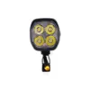 Phare avant Kukirin G2 Pro vu de face, bloc à quatre LED et connecteur en sortie basse