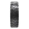 Bande de roulement du pneu tubeless 70/60-7,5 à crampons, version sans gel, vue de face Bande de roulement du pneu tubeless 70/60-7,5 à crampons, version sans gel, vue de face